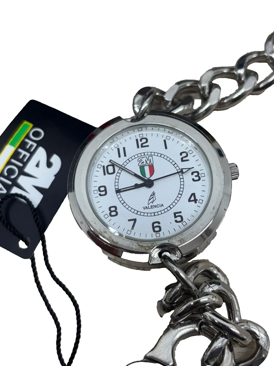 Accessorio Vintage Acciaio 2 Catene Per Orologio Da Taschino Vintage - Acciaio Inox, Moschettone, 37cm, Colori Oro E Platino Catena Acciaio Inossidabile Regalo - Foto 2