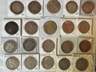 ( lot of 20)Morgan Silver Dollar Peace 90% Siver Dollars Mix Of Both See Picture