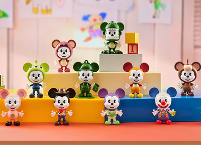 Mickey Meets Pixar フィギュア Disney Mickey REMIXED :Mickey Meets Pixar Series Blind Box Figure
