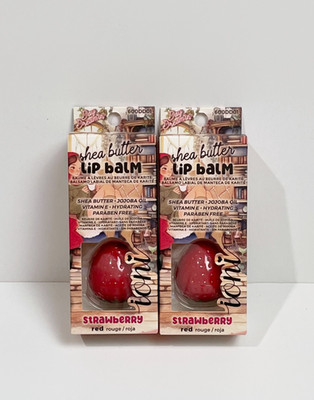 Ioni Day Dreamin Shea Butter Lip Balm, Strawberry Red (x2)