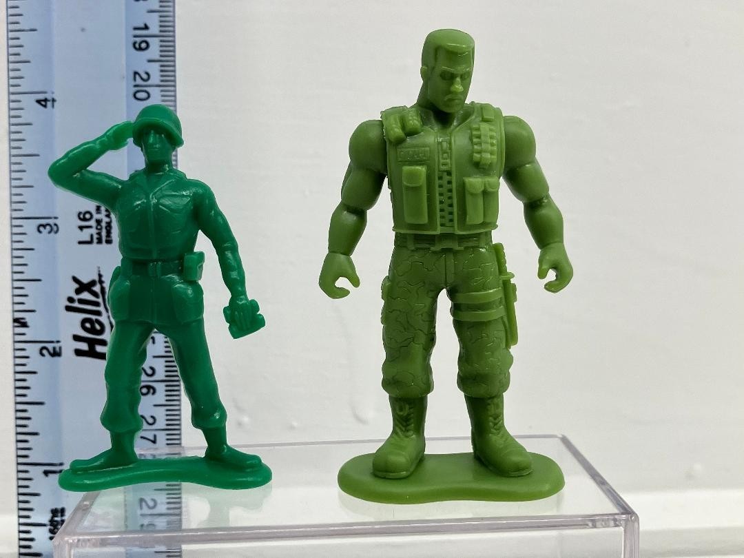 Complete Green Army! Toy Story Capsule Toy Set! TOMY 2016! 1/32