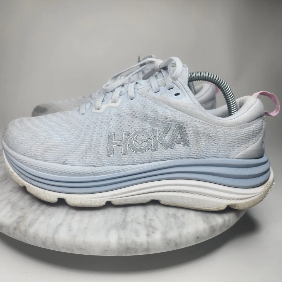 Hoka One One Gaviota 5 Ice Womens Running Shoes Womens Size 9.5D Wide 1134270SCP - Image 3 of 4