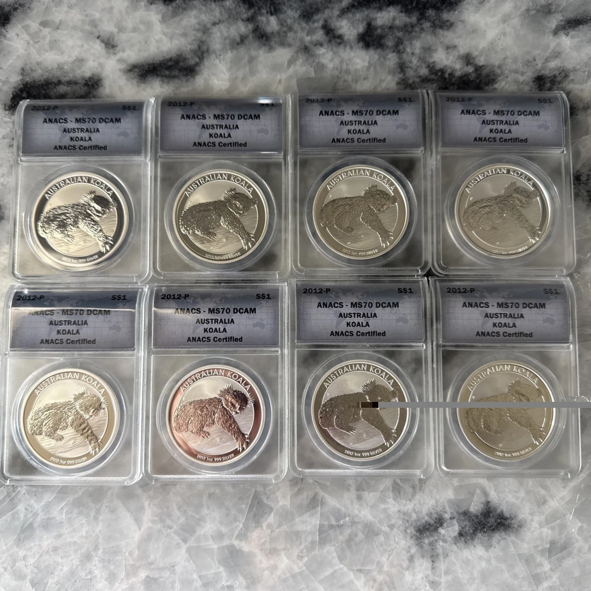 ANACS Certified Silver Bullion Coins 2012 for sale | eBay