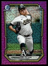 2026 Bowman Chrome Mega Box 1st FUCHSIA Refractor Gage Jump /299 #BCP-15