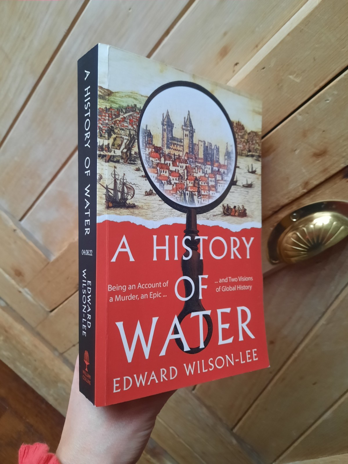HISTORY OF WATER by Edward Wilson-Lee Proof Copy
