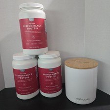 Isagenix IsaLean Strawberry Cream Performance Protein Shake Lot of 3 07/2026