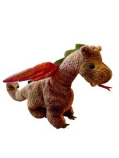 Ty Beanie Baby Scorch the Dragon Plush
