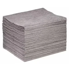 Spilltech Gp-H Sorbent Pad, 22 Gal, 15 In X 18 In, Universal, Gray, 100 Pk