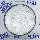 1921 MORGAN SILVER DOLLAR AUTHENTIC HI GRADE U.S. MINT COIN FREE SHIPPING 5654