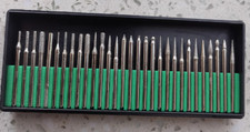 3mm Shank Diamond Grinding Rotary Drill Bit for Glass Jade Jewelry Stone 30PCS