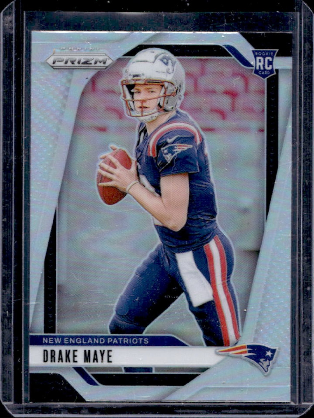 2024 Prizm Drake Maye RC Silver Rookie #329 Patriots