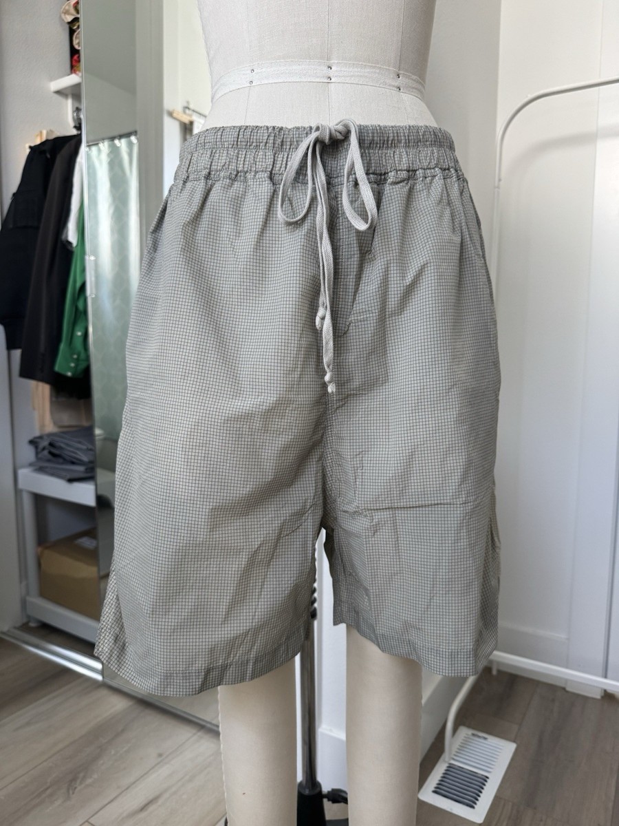 Rick Owen's nylon ripstop Shorts EDFU SS23 Men's Size 40 US/ 50 IT