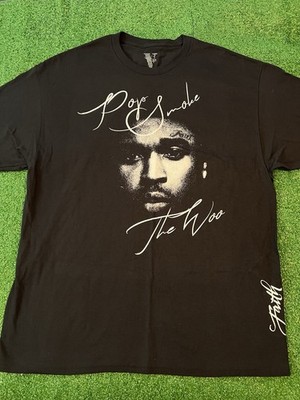 Vlone x Pop Smoke (Faith) T-shirt Size X-Large - Authentic  