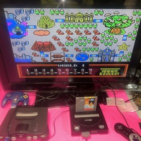 FIRE &lsquo;N ICE For (Nintendo NES)Cleaned Tested~Authentic~W/Sleeve Polished PINS