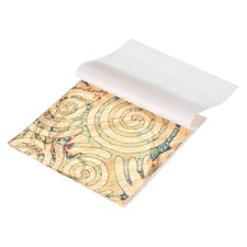 10 Sheet Gold Leaf Sheet, 5.5"x5.5" Booklet Paper,Auspicious Cloud Foil