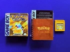 POKEMON YELLOW 1ST PRINT CIB COMPLETE Nr-MINT Nintendo Gameboy COLOR