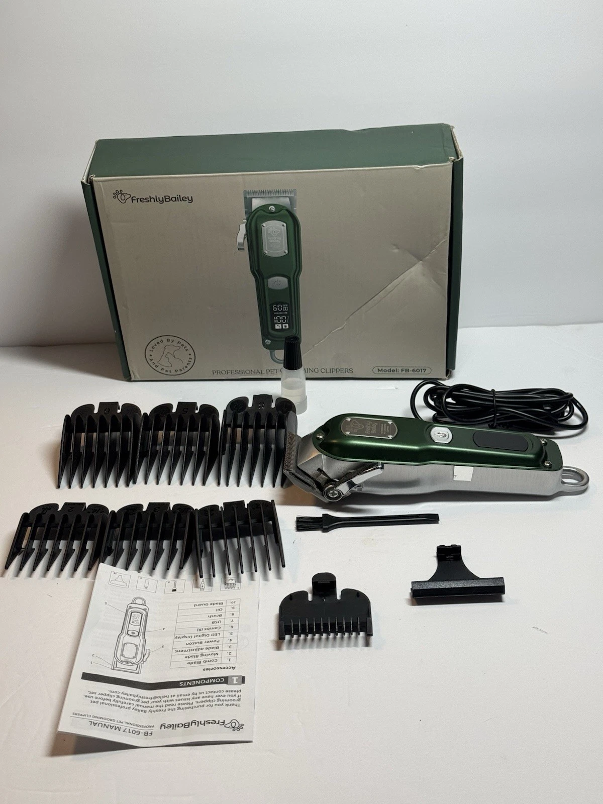 Cat Clippers for Matted Hair - Matted Cat Fur Remover - Low Noise Grooming Tr...