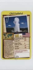 2023 Top Trumps The Wonders of the Earth Card Game Old Faithful 0a2