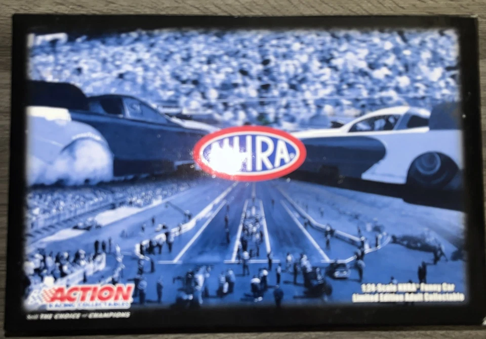 2010 John Force 1/24 Castrol GTX 25th Anniversary Mustang Funny Car Mint In Box - Image 4 of 4