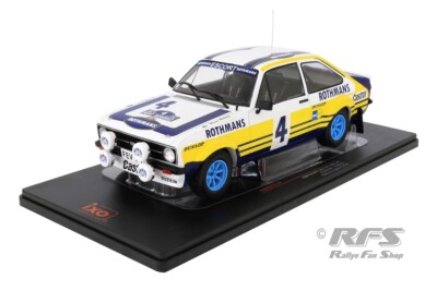 Ford Escort RS 1800 MK II Rothmans Hannu Mikkola Rallye Akropolis 1979 1:18 IXO