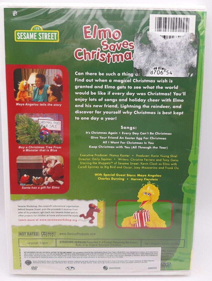 Sesame Street Elmo Saves Christmas Elmo Y Sus Amigos Cantan 