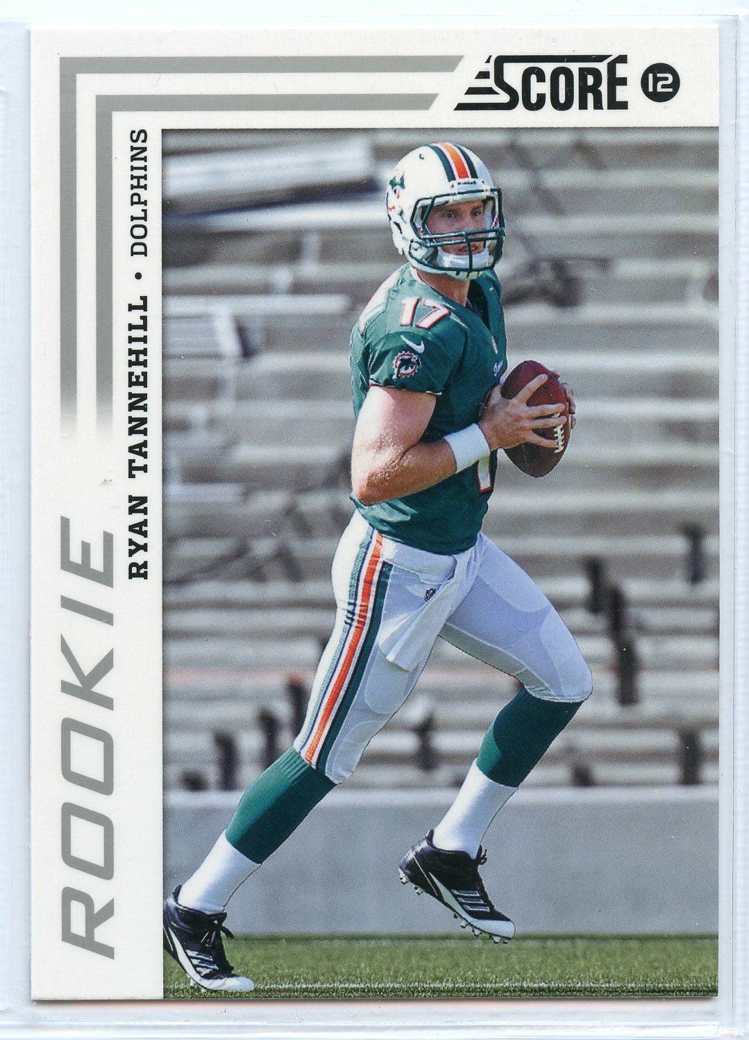 2012 Score Glossy Football - Rookie - #375 - Ryan Tannehill - Miami Dolphins