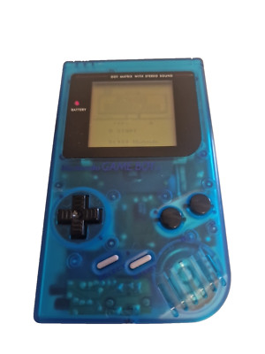Nintendo Gameboy Classic - DMG-01 - Spielkonsole - Transparent Blau Blue
