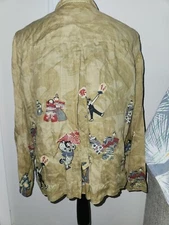 Citron Santa Monica Women's Top Blouse Size Large