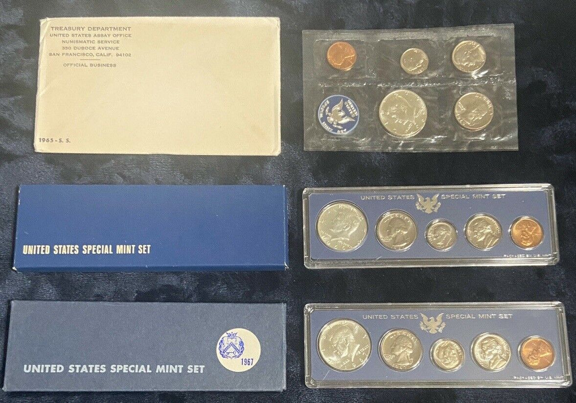 COMPLETE SET OF ALL 3 SPECIAL SETS 1965 1966 MINT Max 41% OFF Choi 1967 Portland Mall
