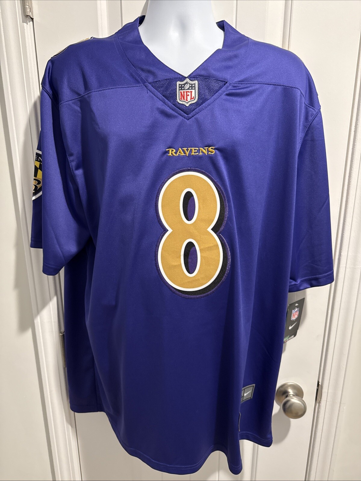 Baltimore Ravens Lamar Jackson Nike Jersey Size XXL