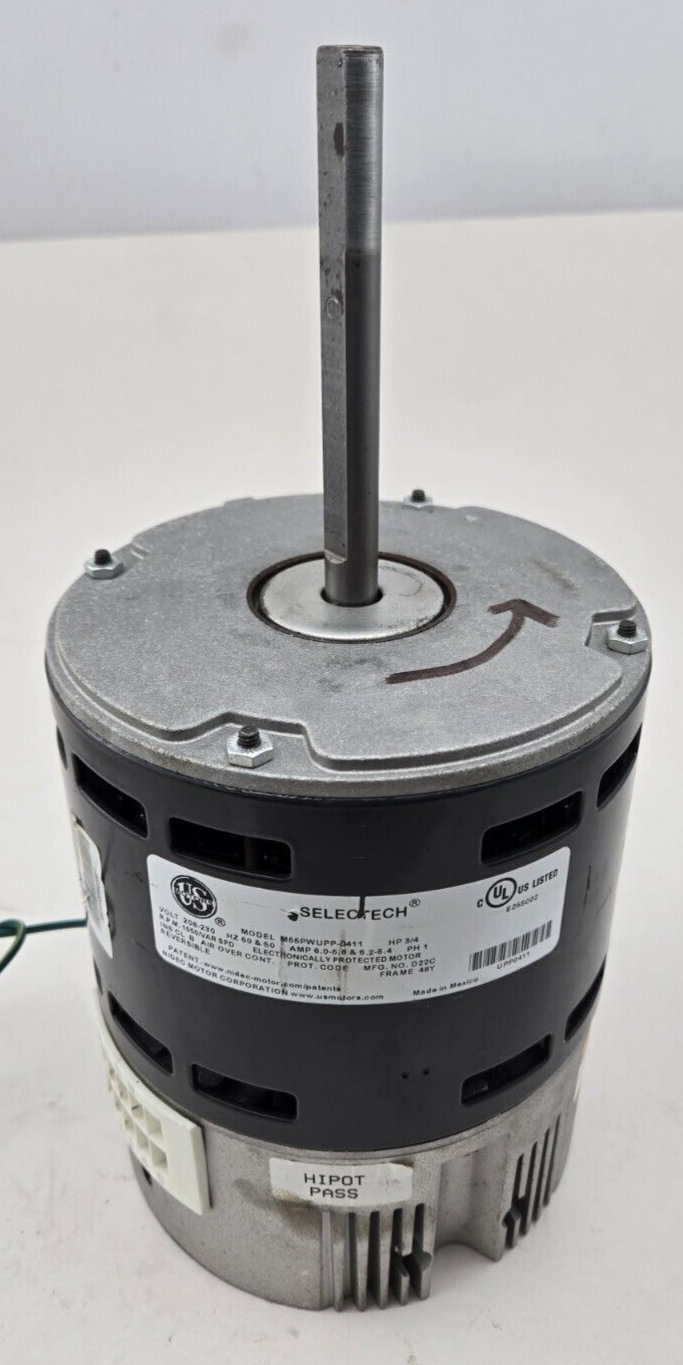 Trane Selectech 3/4 HP ECM Blower Motor MOT17039 D804185G09 230V CWLE ...