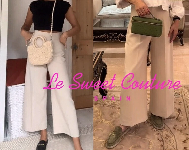 ZARA WOMAN NWT SS23 STONE CULOTTES ALL SIZES 4043 330 7149 048
