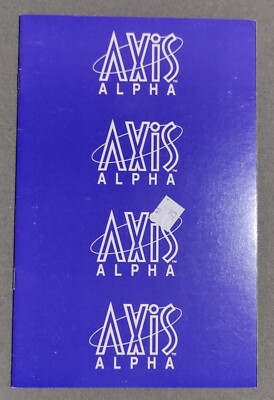 Axis Alpha Vol. 1 Alpha February 1994 - B.E.A.S.T.I.E.S.