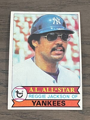 1979 Topps Reggie Jackson #700 New York Yankees