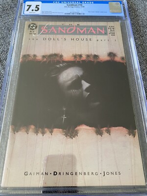 Sandman 10 CGC 7.5 1st Corinthian,Rose Walker,Desire,Despair Elite New Case 