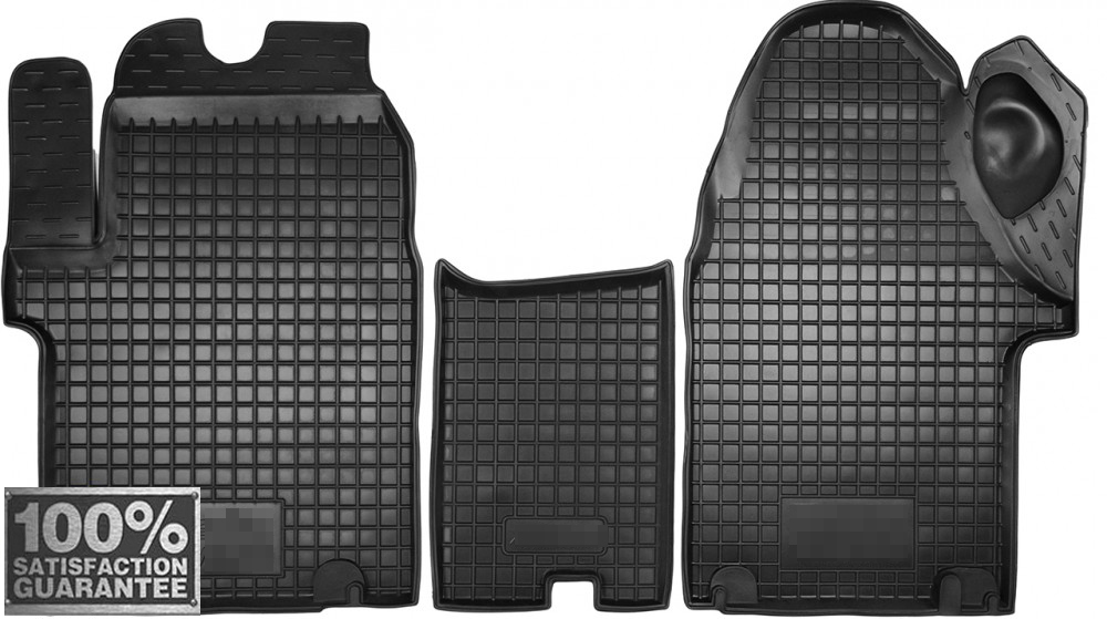 Rubber Carmats for Opel Vivaro 20012014 All Weather FRONT 3 pcs /set Floor Mats eBay