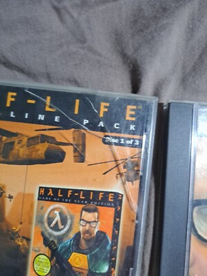 Half-Life Adrenaline Pack PC CD-ROM 3 Disc Set in Jewel Cases & CD