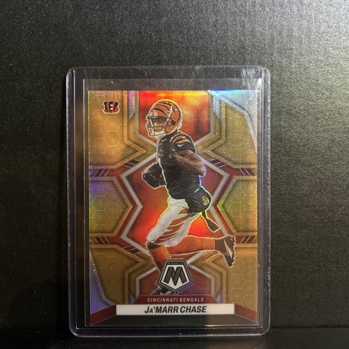 2022 Panini Mosaic - Honeycomb Prizm #41 Ja'Marr Chase