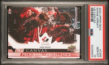 2022 Upper Deck Shane Wright Canvas Program of Excellence #C265 PSA 10