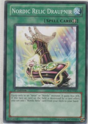 Nordic Relic Draupnir - STOR-EN045 - Common - 1st Edition x3 - Near Mint
