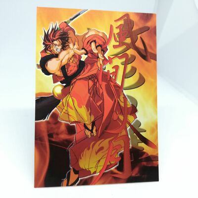 012 Kazuki Kazama SAMURAI SHODOWN 64 WARRIORS RAGE SNK official