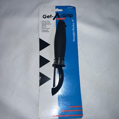 Get-A-Grip Fruit And Apple Corer 8  Straight Peeler