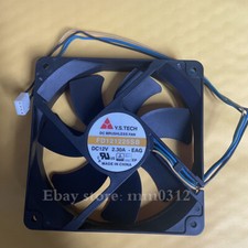 Y.S.TECH FD121225SB 12V 2.3A 12025 4-wire PWM temperature control high speed fan