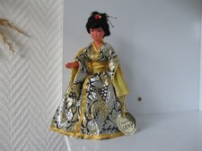 (N°6) ANCIENNE POUPEE FOLKLORIQUE DOLL LENY PETITCOLLIN PAYS JAPON GEISHA