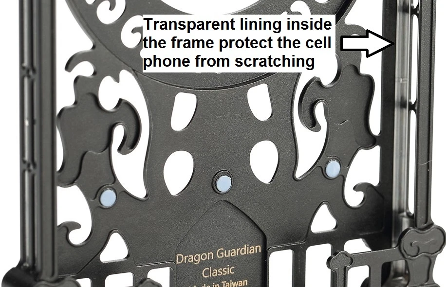 *Formartti Luxury Aerospace Aluminum Case for iPhone 6 6s SE 4.7" - Dragon Black - Image 4 of 4