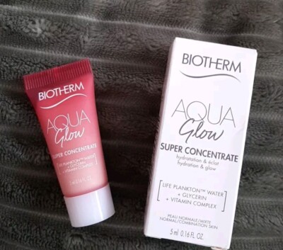 Biotherm ''Aqua Glow'' Super Concentrate Life Plankton  5 ml Für Normale Haut Neu!