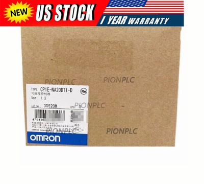 1PC New Omron CP1E-NA20DT1-D PLC CP1ENA20DT1D In Box Expedited Shipping