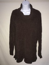 White Stag Women's Cowl neck sweater Brown Lg and XL available