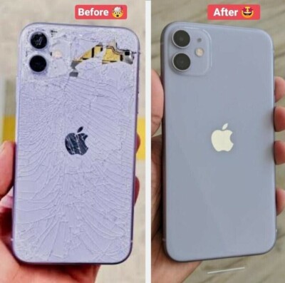 IPhone 12/12pro/12 Pro Max Back Glass Repair Service- Mail in Service