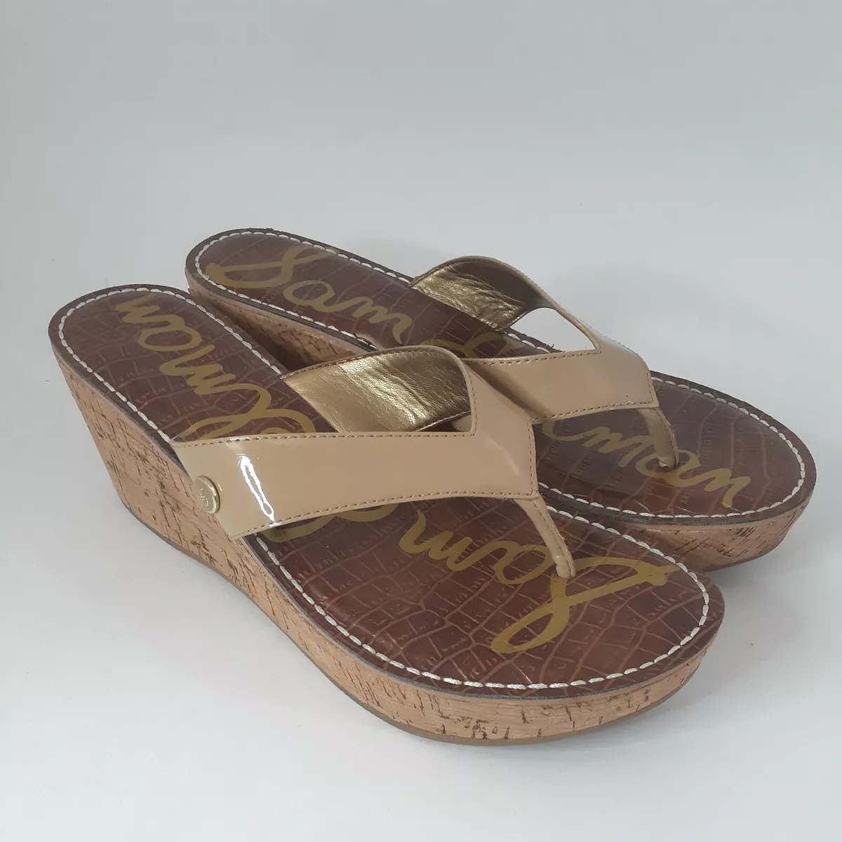 Sam edelman romy on sale wedge flip flops
